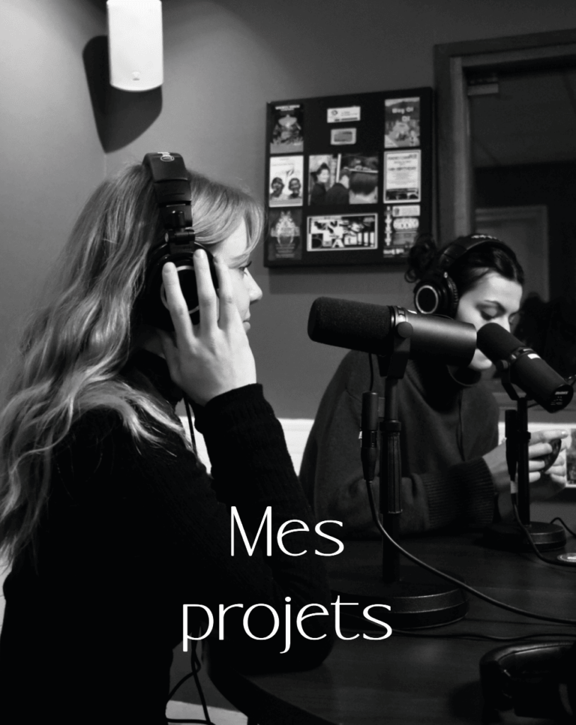Mes projets - Portfolio Liah Ravier Boisseau